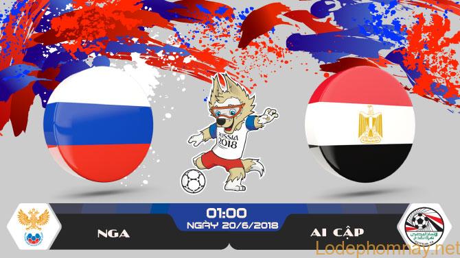 Soi kèo nhận định Nga vs Ai Cập, 01h00 ngày 20/6 bảng A World Cup 2018