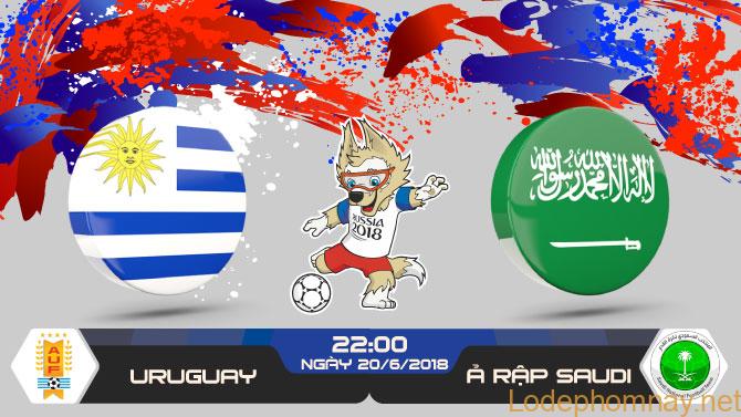 Soi kèo nhận định Uruguay vs Ả Rập Saudi, 22h00 ngày 20/6 bảng A World Cup 2018