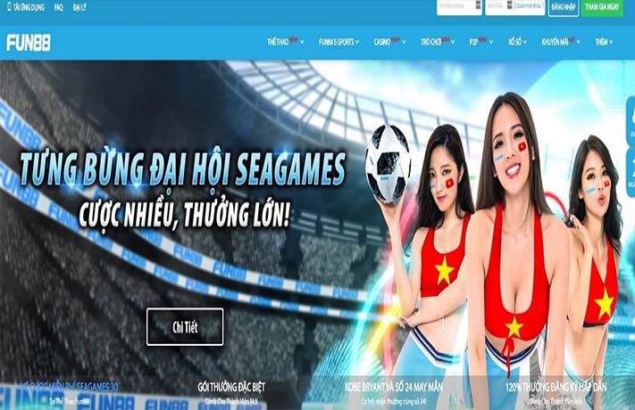 Fun88 được đánh giá cao nhờ giao diện đẹp mắt