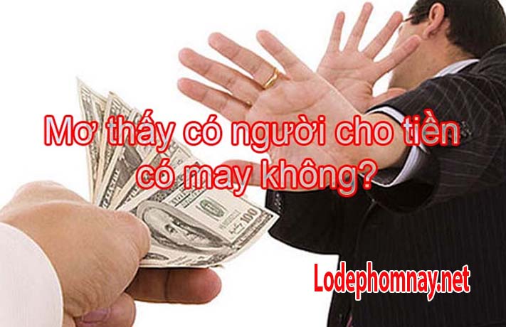 nằm mơ thấy cho người khác mượn tiền