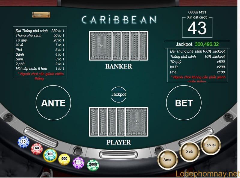 Game bài Caribbean Onebox63