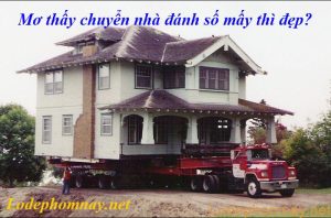 Mơ thấy chuyển nhà đánh số mấy thì đẹp?