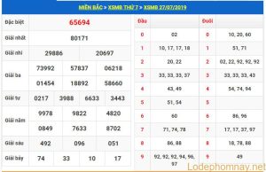 soi cau xsmb 28-7-2019