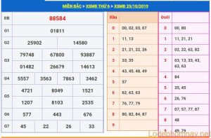 soi cau xsmb 26-10-2019