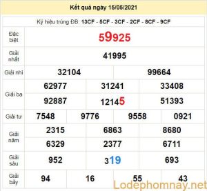 soi cau xsmb 16-5-2021