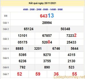 soi cau xsmb 26-11-2021